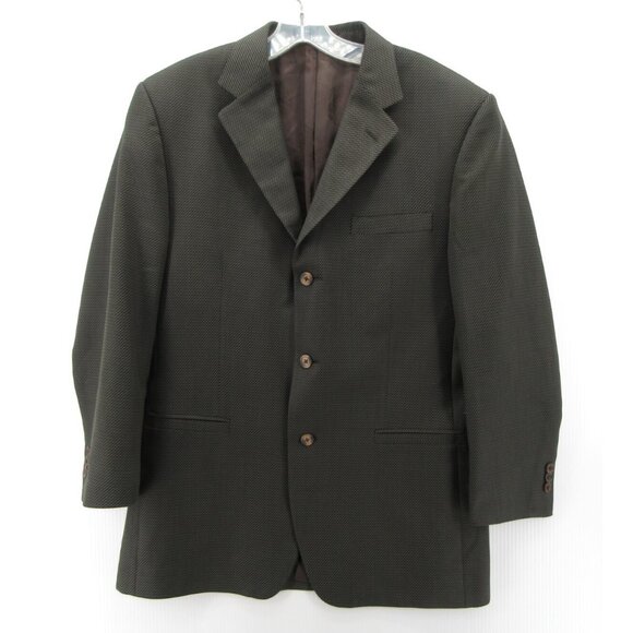 VINTAGE Versace Sport Coat 42 Classic V2 Blazer Wool Silk Jacket Lined - Picture 1 of 14